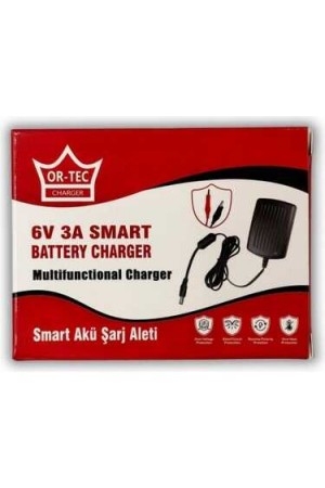 Ortec 6V 3Ah Akü Şarj Cihazı