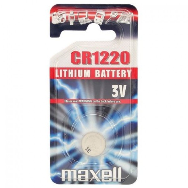Maxell CR1220 3 Volt Lityum Düğme Pil
