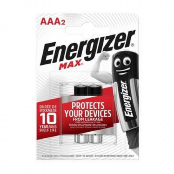 Energizer AAA Alkaline Power 2'li Kart İnce Kalem