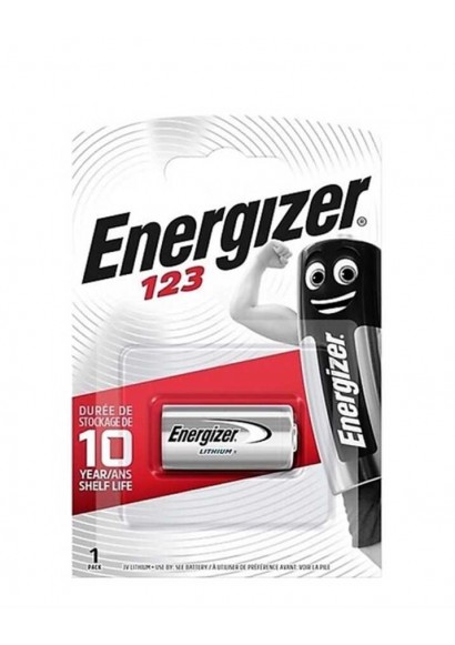Energizer CR123A 3v Lityum Pil Tekli Ambalaj