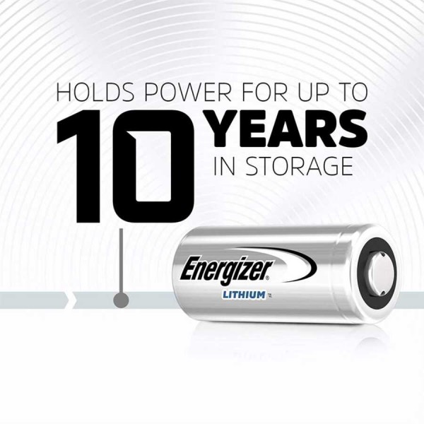 Energizer CR123A 3v Lityum Pil Tekli Ambalaj