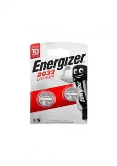 Energizer CR2032 3v Lityum Pil 2'li Blister