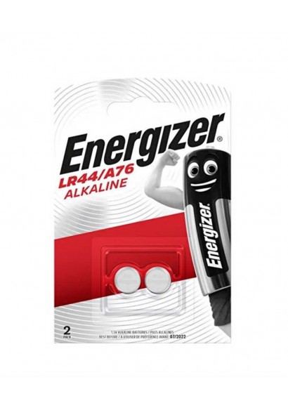 Energizer LR44 A76 AG13 Alkalin Pil 2li Blister