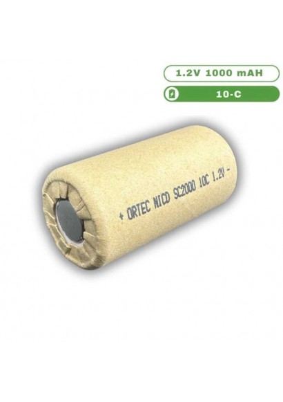ORTEC NICD SC2000 10C 1.2 V