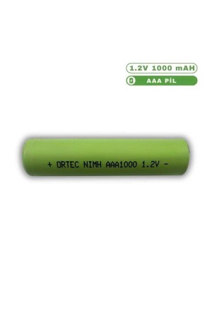 ORTEC NIMH AAA 1000 MAH 1.2V
