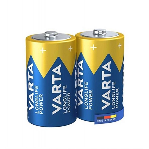 Varta Longlife Power Alkalin Büyük D Boy Pil 2'li Paket