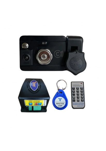 TEC 930 SİYAH AKILLI BİNA KİLİDİ - SENSÖRLÜ MOTORLU OTOMAT