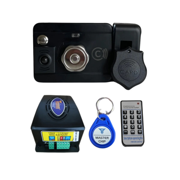 TEC 930 SİYAH AKILLI BİNA KİLİDİ - SENSÖRLÜ MOTORLU OTOMAT