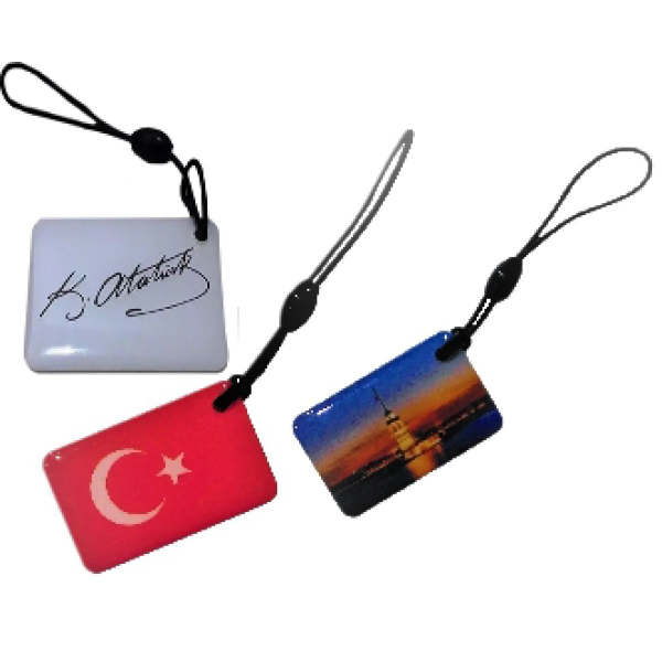 TEC R1A RESİMLİ ANAHTARLIK PROXİMİTY 125 KHZ