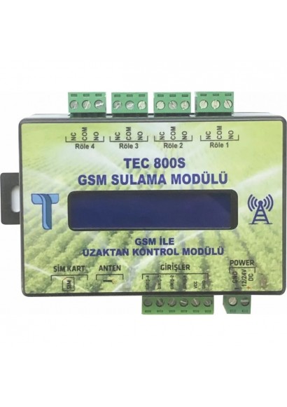 TEC 800-S GSM SULAMA MODÜLÜ
