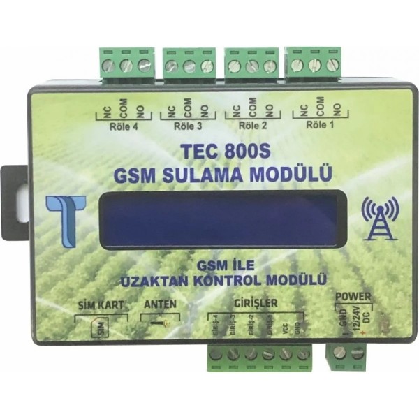 TEC 800-S GSM SULAMA MODÜLÜ