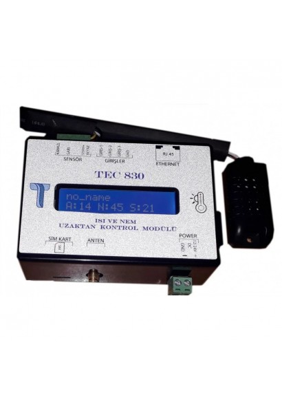 TEC 830 SICAKLIK-NEM KONTROL