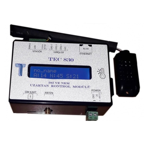 TEC 830 SICAKLIK-NEM KONTROL