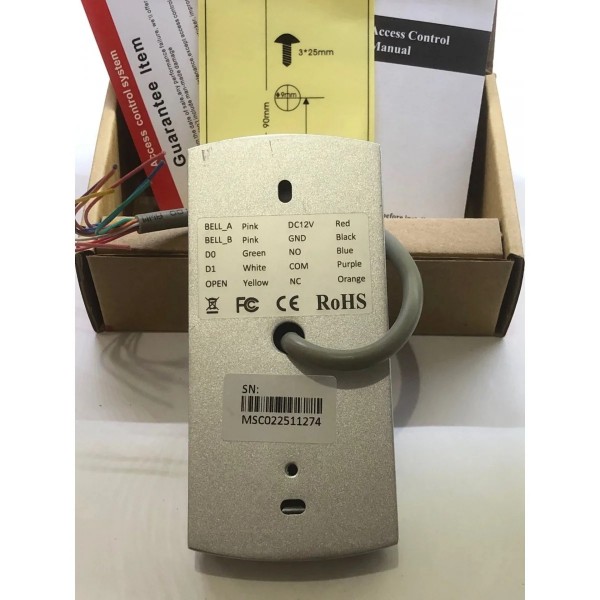 TEC P115 KARTLI VE ŞİFRELİ GEÇİŞ KONTROL ÜNİTESİ