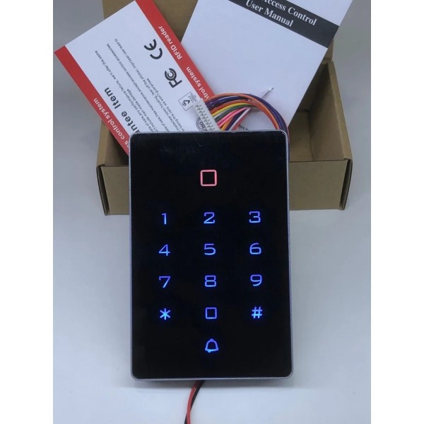 TEC P775 DOKUNMATİK KARTLI VE ŞİFRELİ KAPI KONTROL CİHAZI